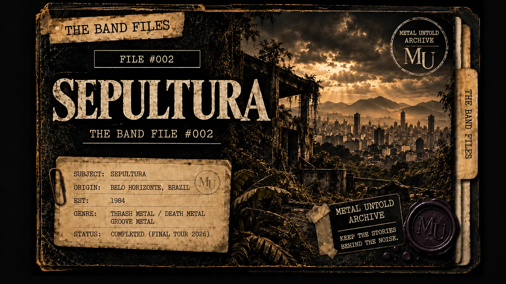 THE BAND FILE #002: SEPULTURA